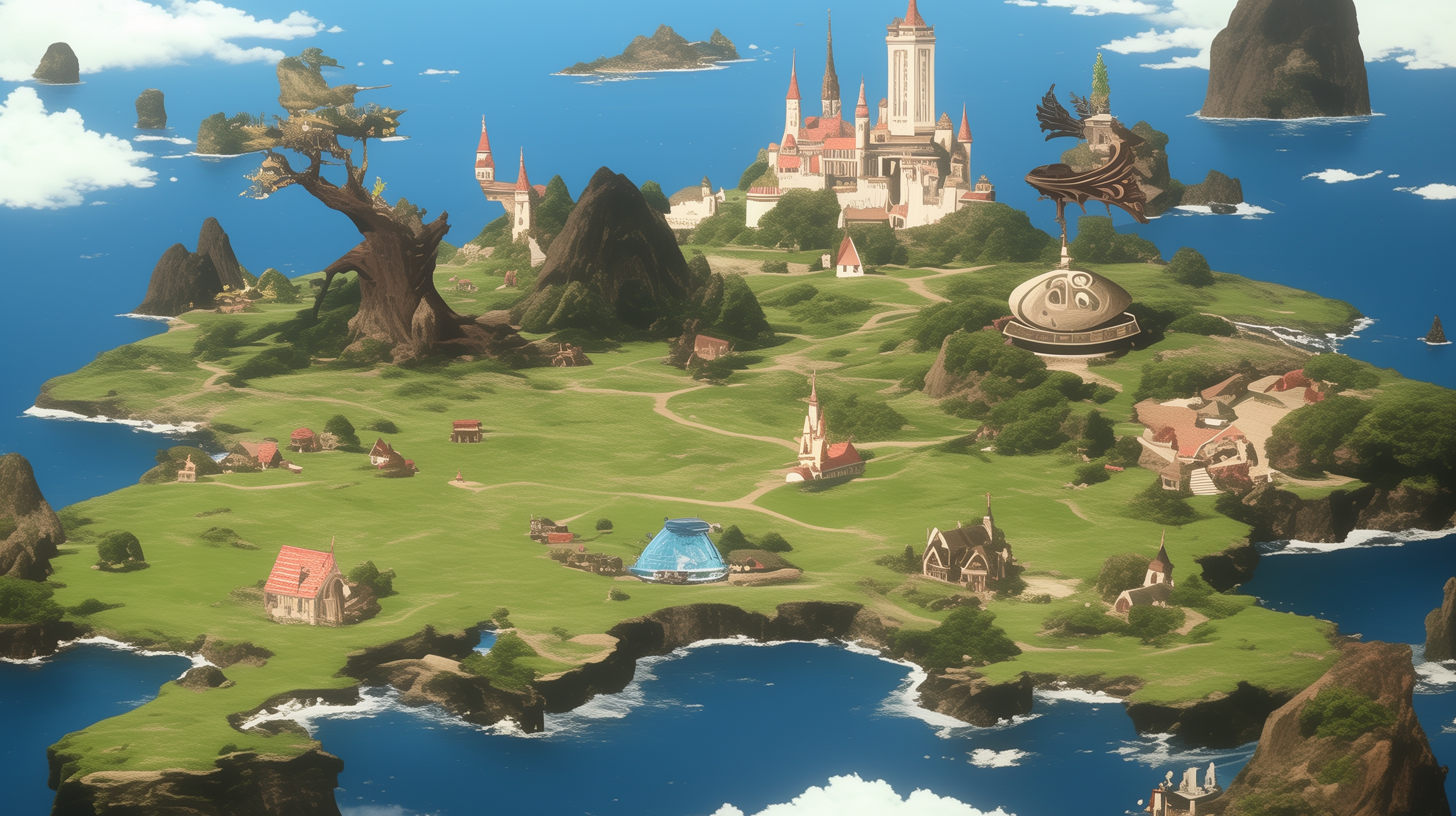 world map